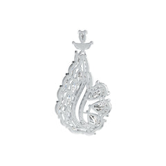 Sterling Silver Semi Mount Pendant Setting PE 8X6mm PE 5X3mm MQ 6X3mm MQ 4X2mm DHJ