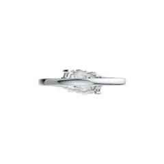 Sterling Silver Semi Mount Ring Setting Round RD 3.5mm RD 3.2mm RD 2.5mm RD 2.1mm DHJ