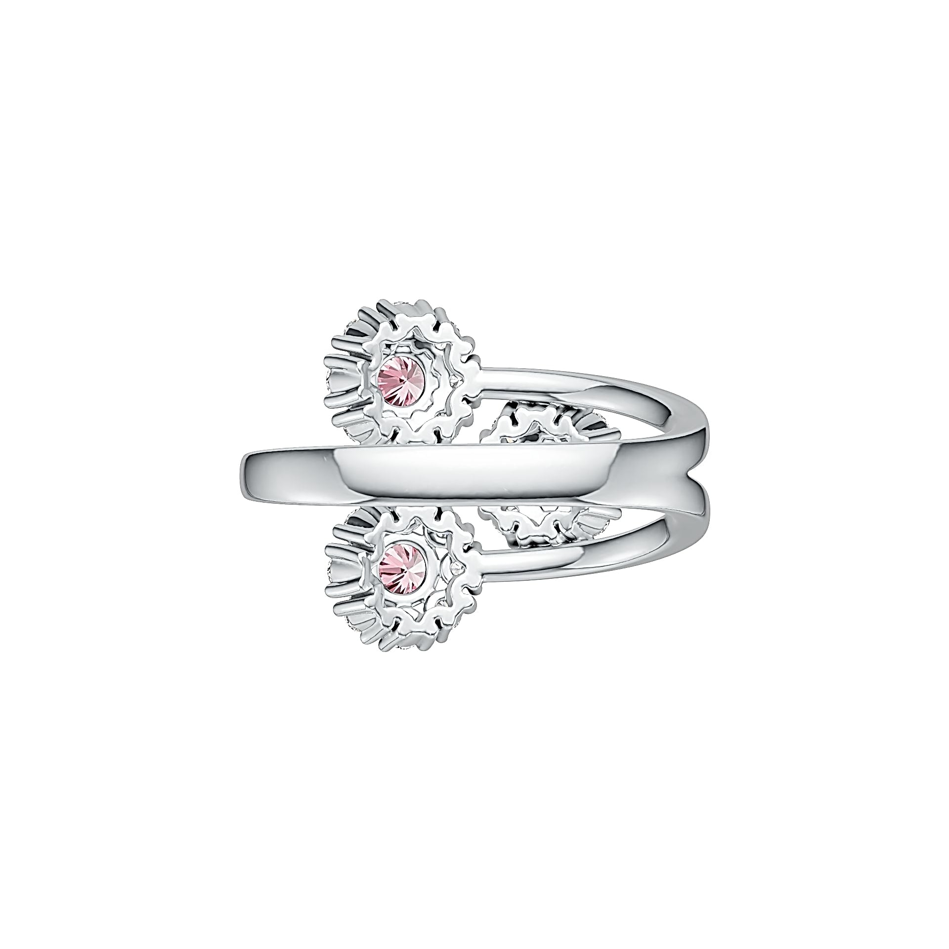 Sterling Silver Semi Mount Ring Setting Round RD 4x4mm DHJ