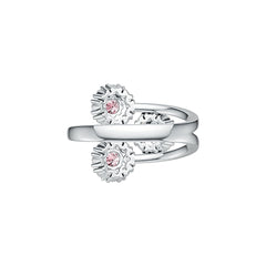 Sterling Silver Semi Mount Ring Setting Round RD 4x4mm DHJ