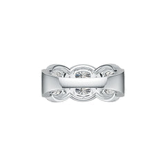 Sterling Silver Semi Mount Ring Setting Oval OV 6X4mm DHJ
