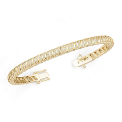 14K Gold Semi Mount Bracelet Setting Round Ro 0x0mm Syz Jewelry