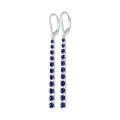 Sterling Silver Semi Mount Earrings Setting Round Ro 2x2mm DHJ