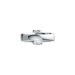 Sterling Silver Semi Mount Ring Setting Round RD 10x10mm DHJ