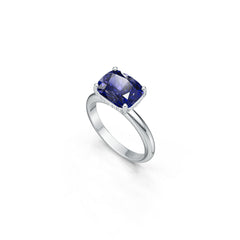 14K Gold Semi Mount Ring Setting Cushion Cu 10x8mm with Diamond Accent Syzjewelry