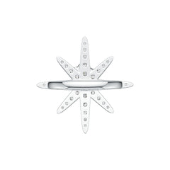 Sterling Silver Semi Mount Ring Setting Round RD 4x4mm DHJ