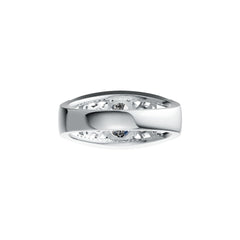 Sterling Silver Semi Mount Ring Setting Oval OV 9X7mm OV 6X4mm DHJ