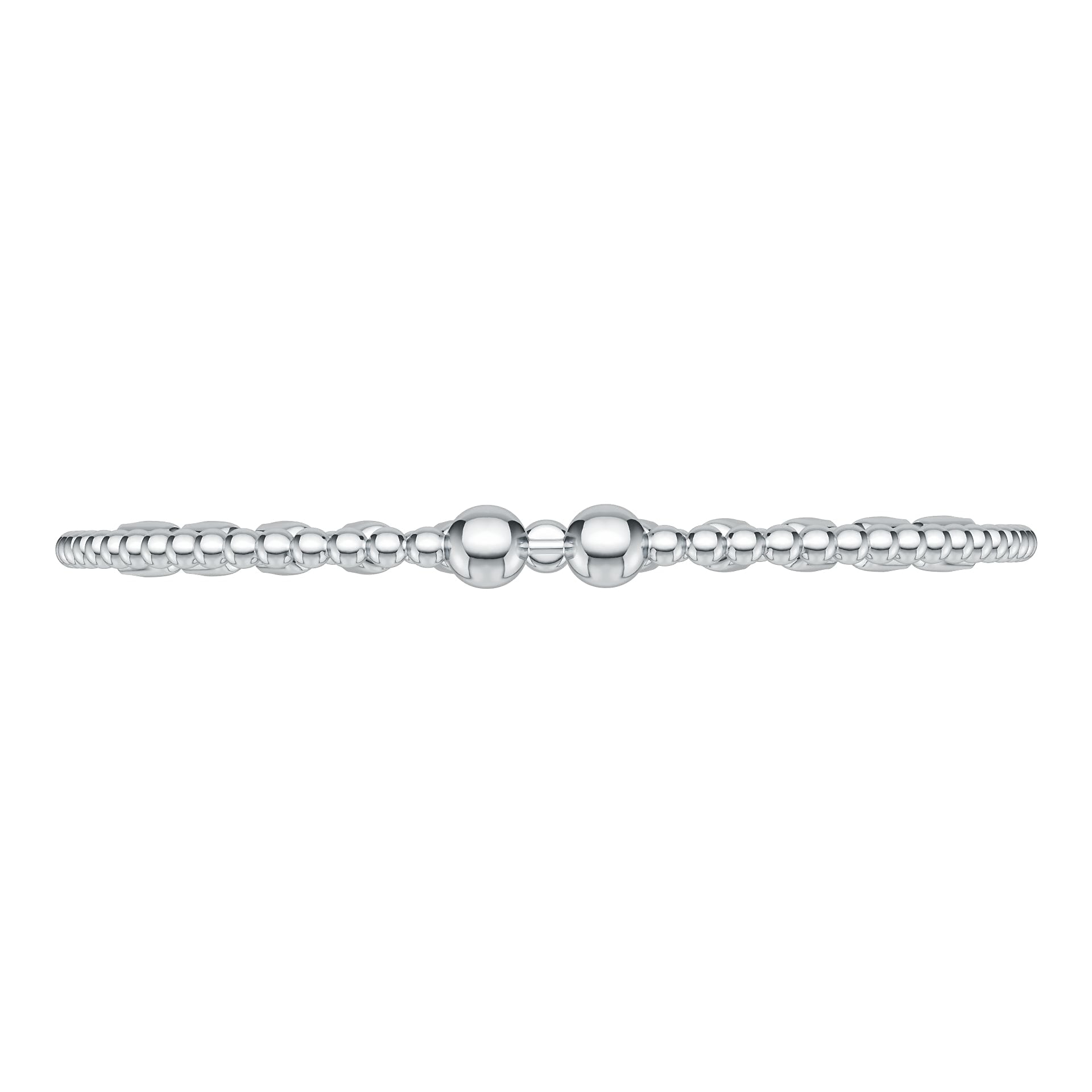 Platinum Semi Mount Bracelet Setting Round Ro 2x2mm Syz Jewelry