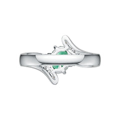 Sterling Silver Semi Mount Ring Setting Oval OV 8X6mm DHJ