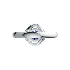Sterling Silver Semi Mount Ring Setting Round 7X7mm Halo Syzjewelry