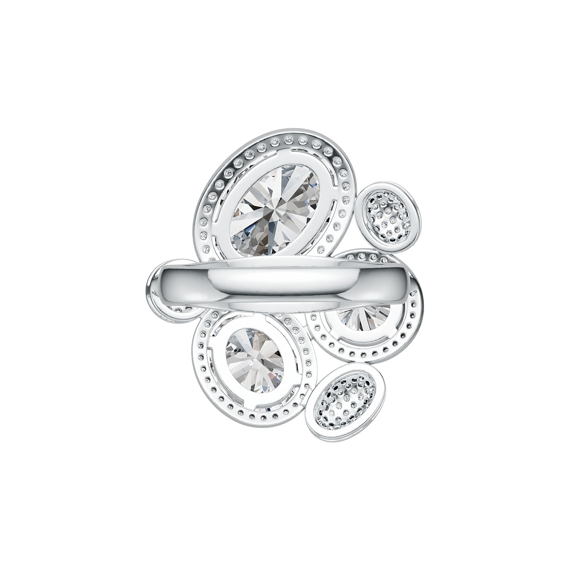 Sterling Silver Semi Mount Ring Setting Oval OV 14X10mm DHJ