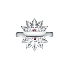 Sterling Silver Semi Mount Ring Setting Oval OV 12X10mm DHJ