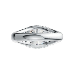 Sterling Silver Semi Mount Ring Setting Round RD 10.5mm DHJ