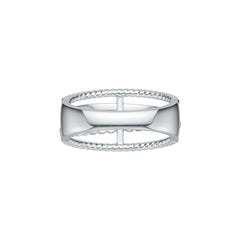 Sterling Silver Ring Multi-Row Twisted DHJ