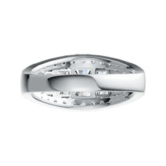 Sterling Silver Semi Mount Ring Setting Emerald OCT 7X5mm OCT 6X4mm OCT 5X3mm DHJ