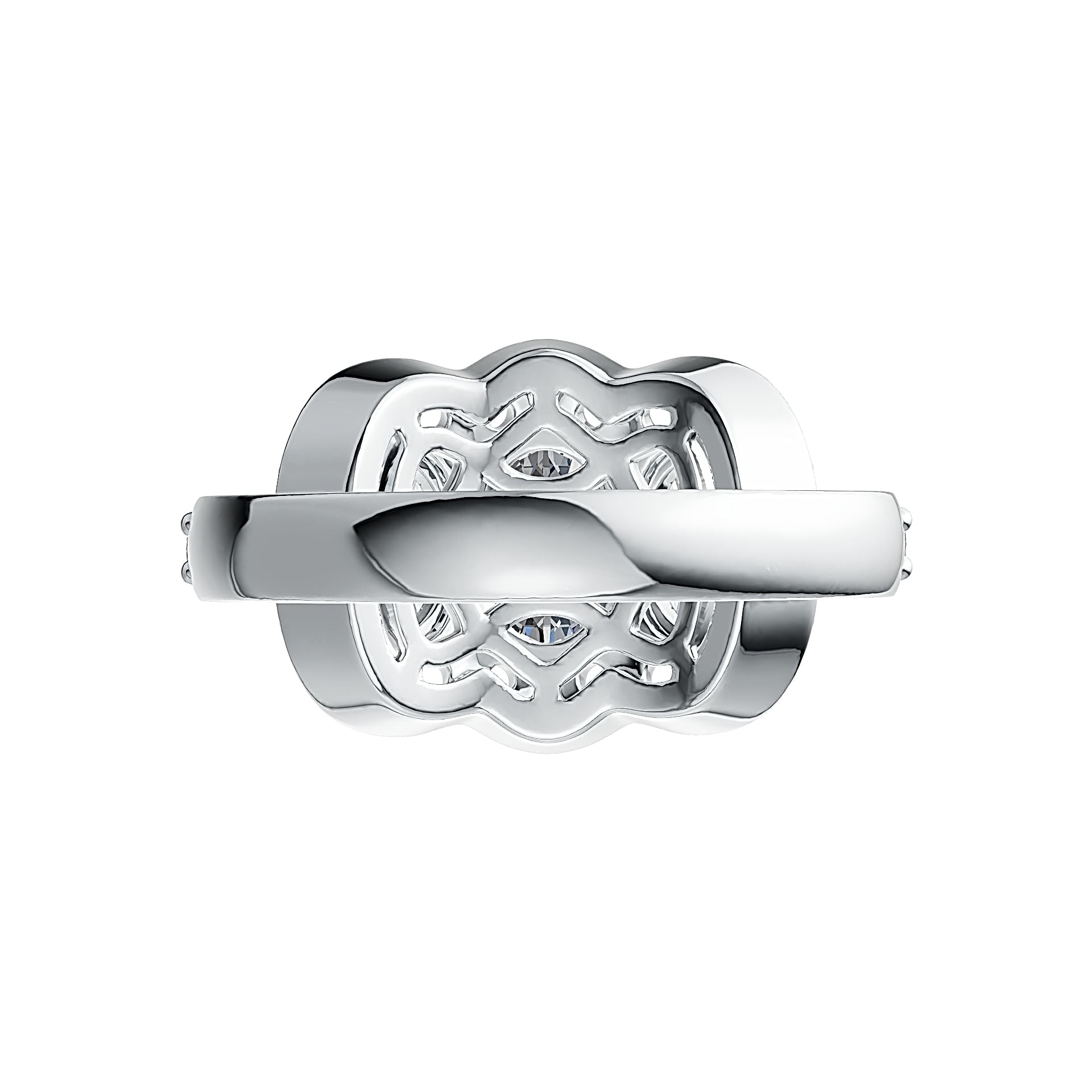 Sterling Silver Semi Mount Ring Setting Oval OV 8X6mm OV 7X5mm - Syzjewelry