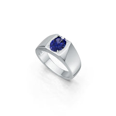 Sterling Silver Semi Mount Ring Setting OV 8x6mm White Topaz GTL21424R11 Syzjewelry