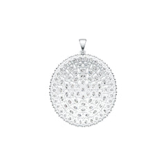 Sterling Silver Semi Mount Pendant Setting Oval OV 4X3mm DHJ
