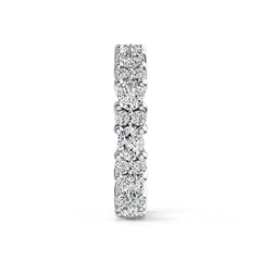 10K Gold Semi Mount Ring Setting Oval OV 4X3mm Moissanite Accent DHJ
