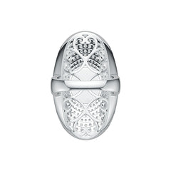 Sterling Silver Semi Mount Ring Setting Oval OV 12X10mm DHJ