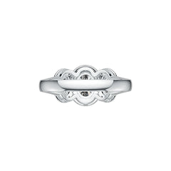 Sterling Silver Semi Mount Ring Setting Oval OV 8X6mm OV 6X4mm DHJ