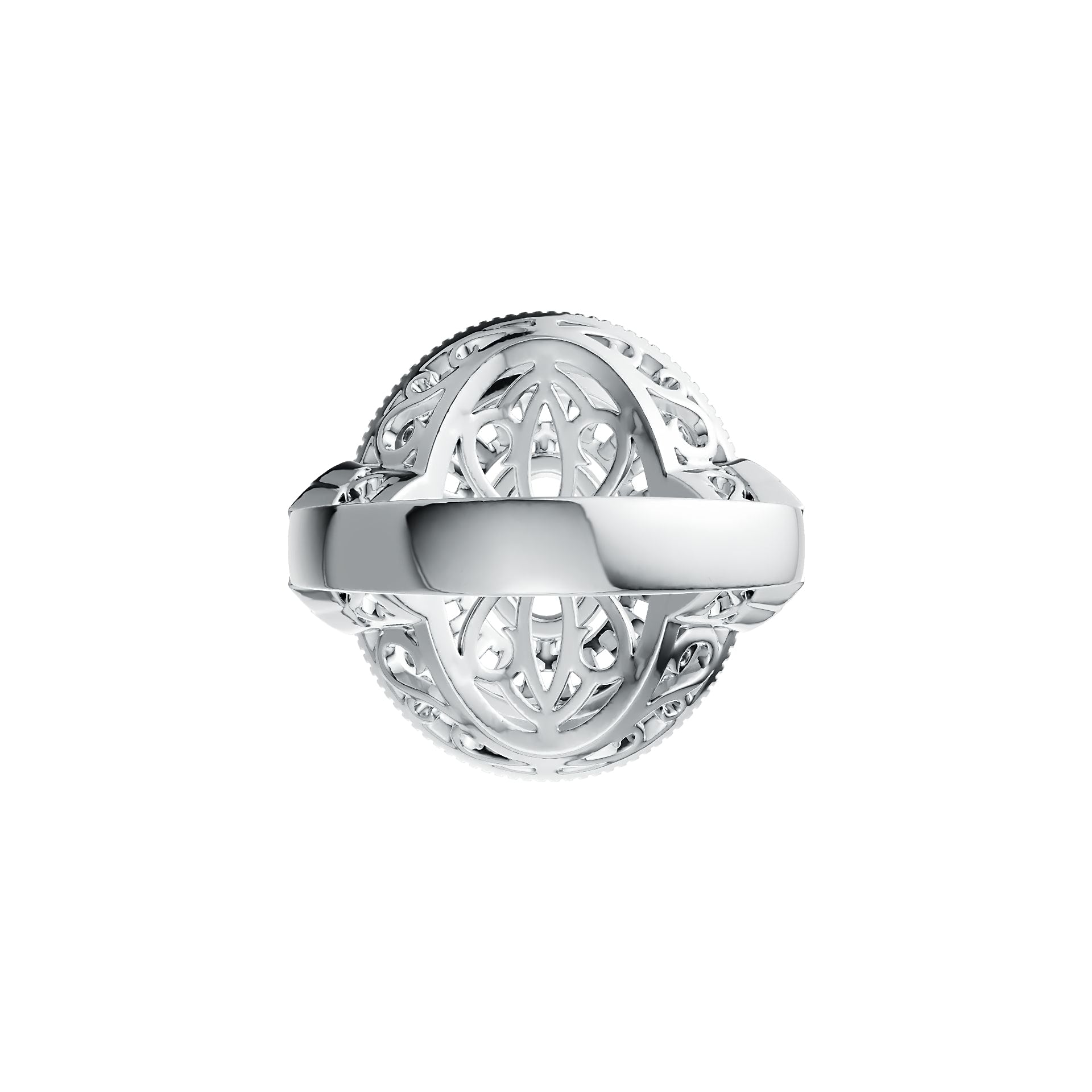 Sterling Silver Semi Mount Ring Setting Oval OV 7X5mm DHJ
