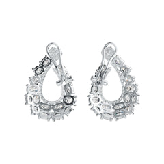 Sterling Silver Semi Mount Earrings Setting Oval OV 5X4mm OV 5X3mm OV 4X3mm DHJ