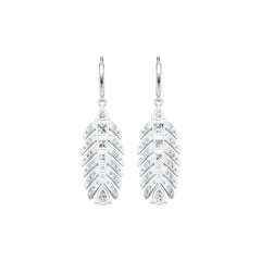 Sterling Silver Semi Mount Earrings Setting Pear PE 6X4mm DHJ