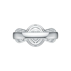 Sterling Silver Semi Mount Ring Setting Round RD 1.25mm DHJ