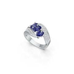 10K Gold Semi Mount Ring Setting Oval Ov 7x5mm Moissanite Accent Syzjewelry