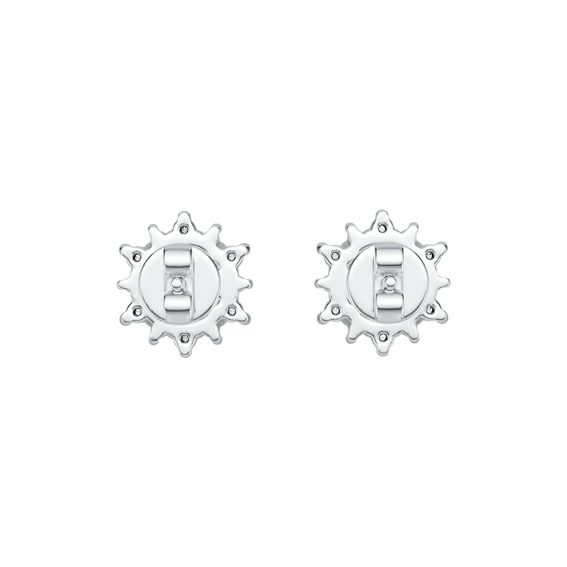 Sterling Silver Semi Mount Earrings Setting Round RD 5X5mm DHJ