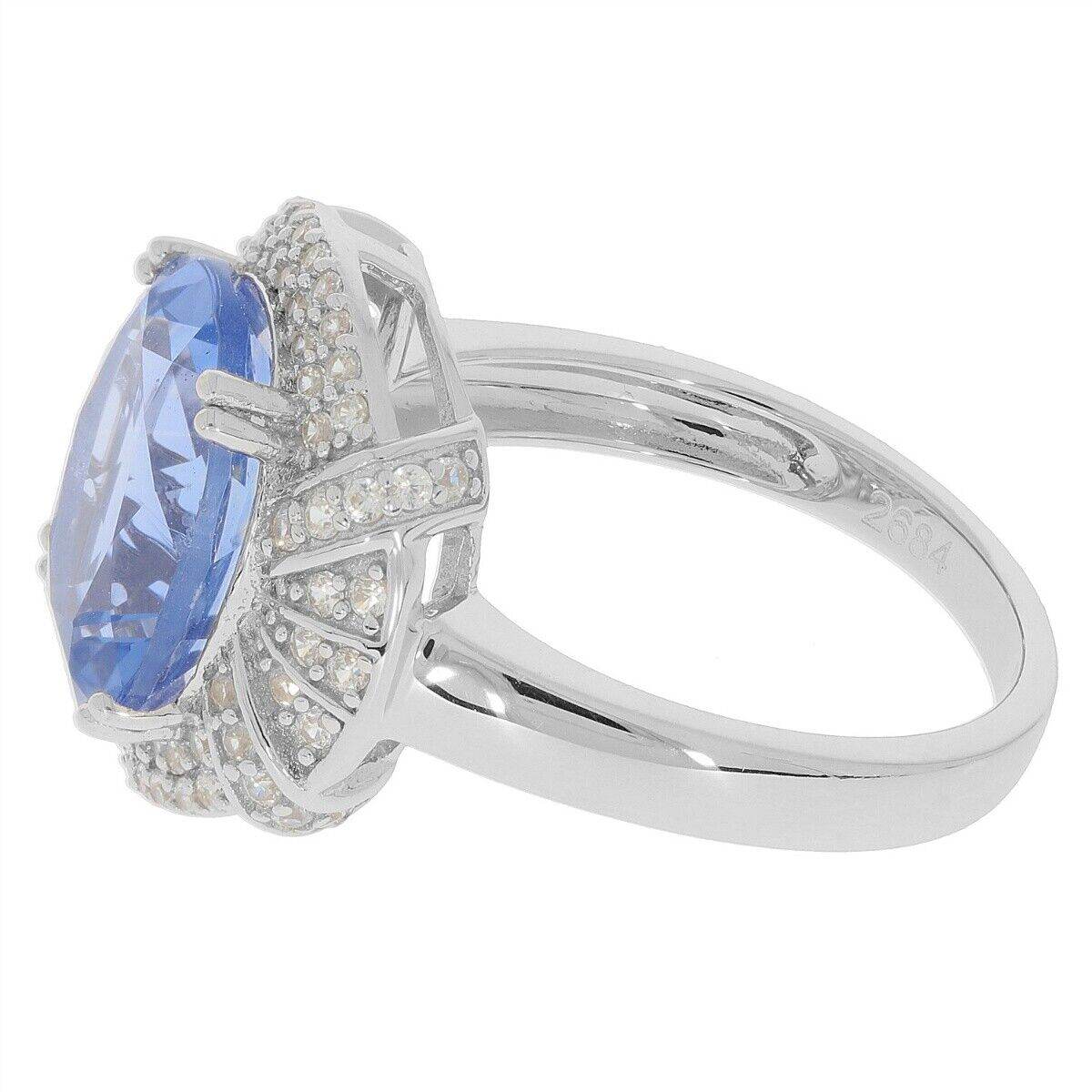 18K Gold Semi Mount Ring Setting Oval OV 12x10mm PJC2684R Diamond Accent Syzjewelry