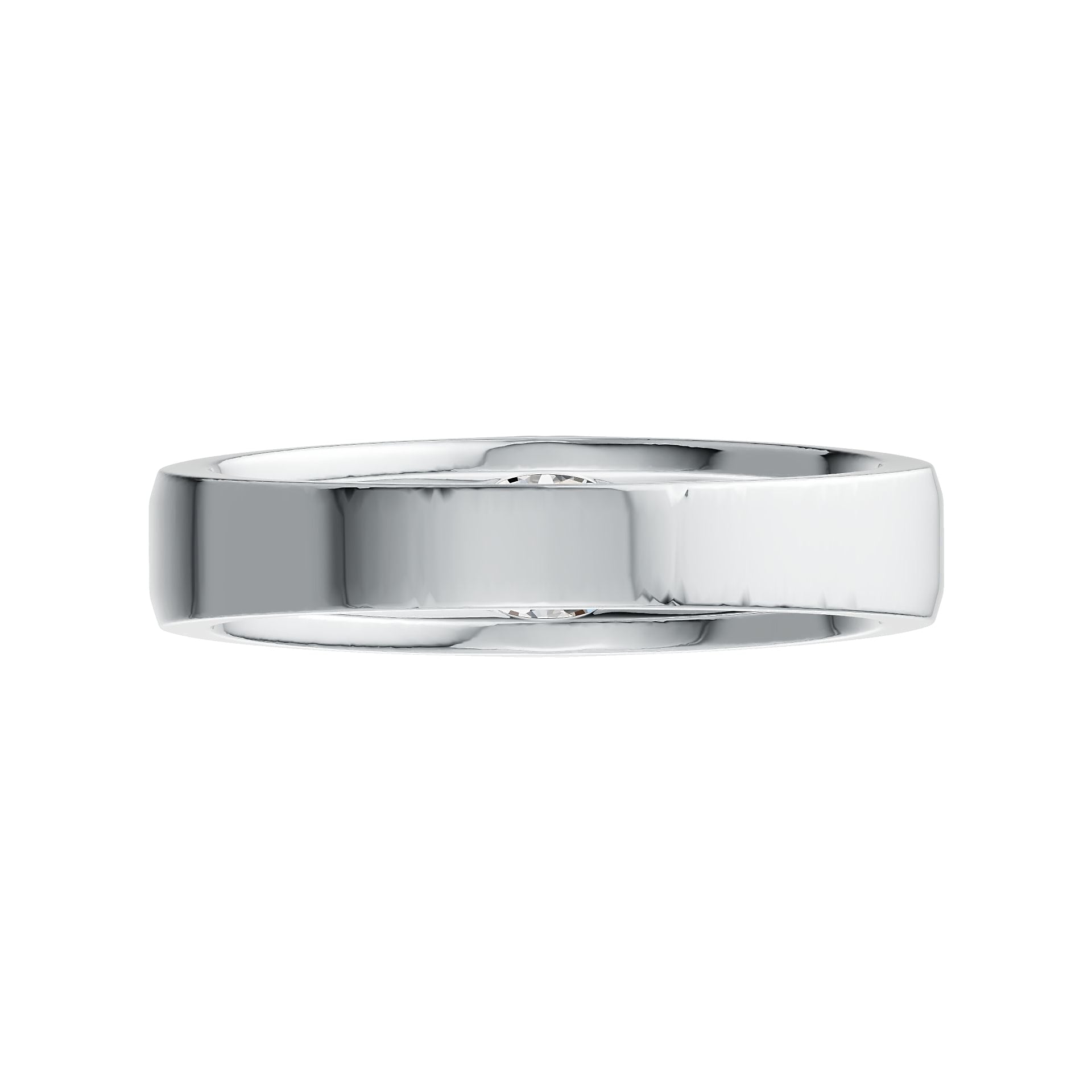 Sterling Silver Semi Mount Ring Setting Cushion CU 5.5x5.5mm Bezel Syzjewelry