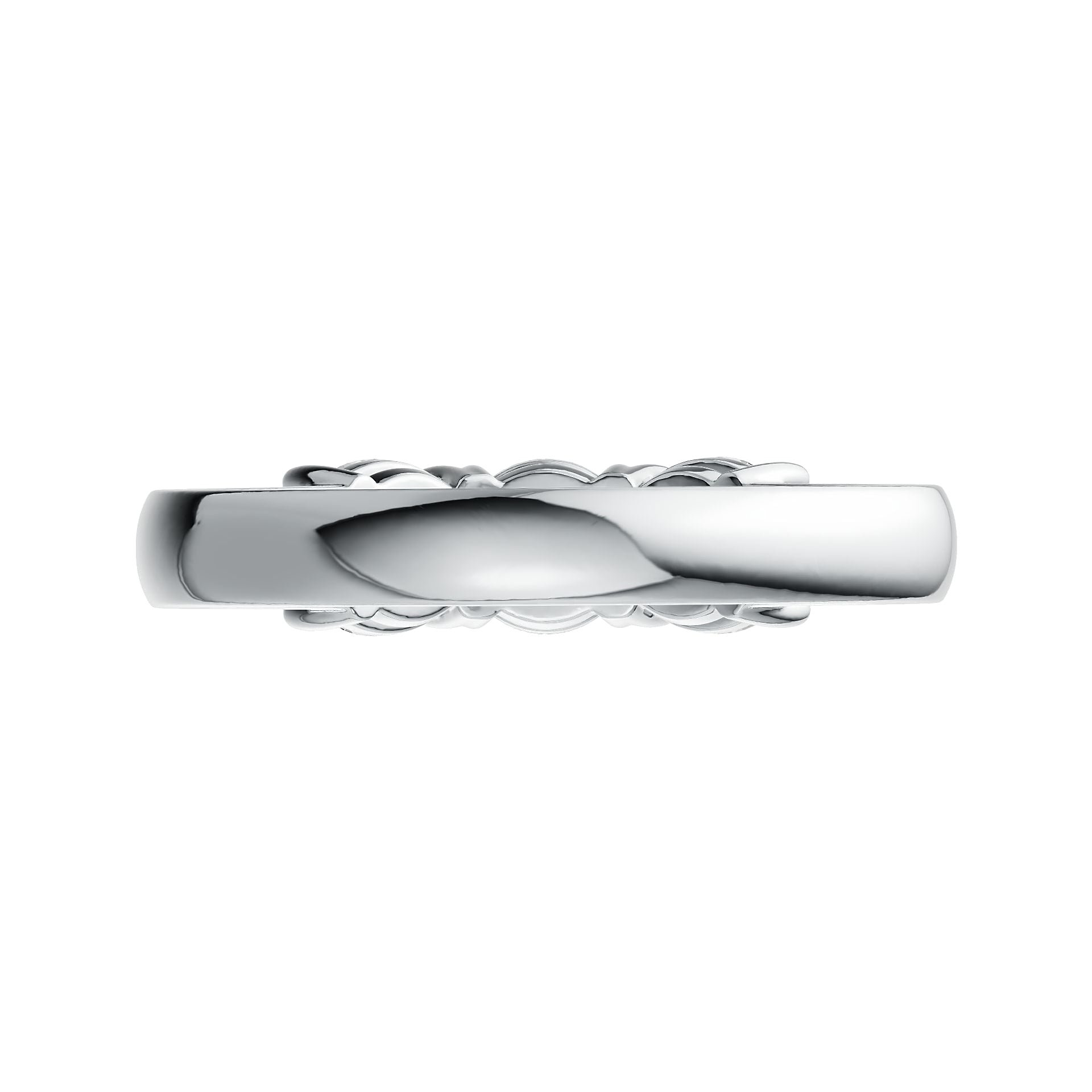 Sterling Silver Semi Mount Ring Setting Round RD 5.5mm DHJ