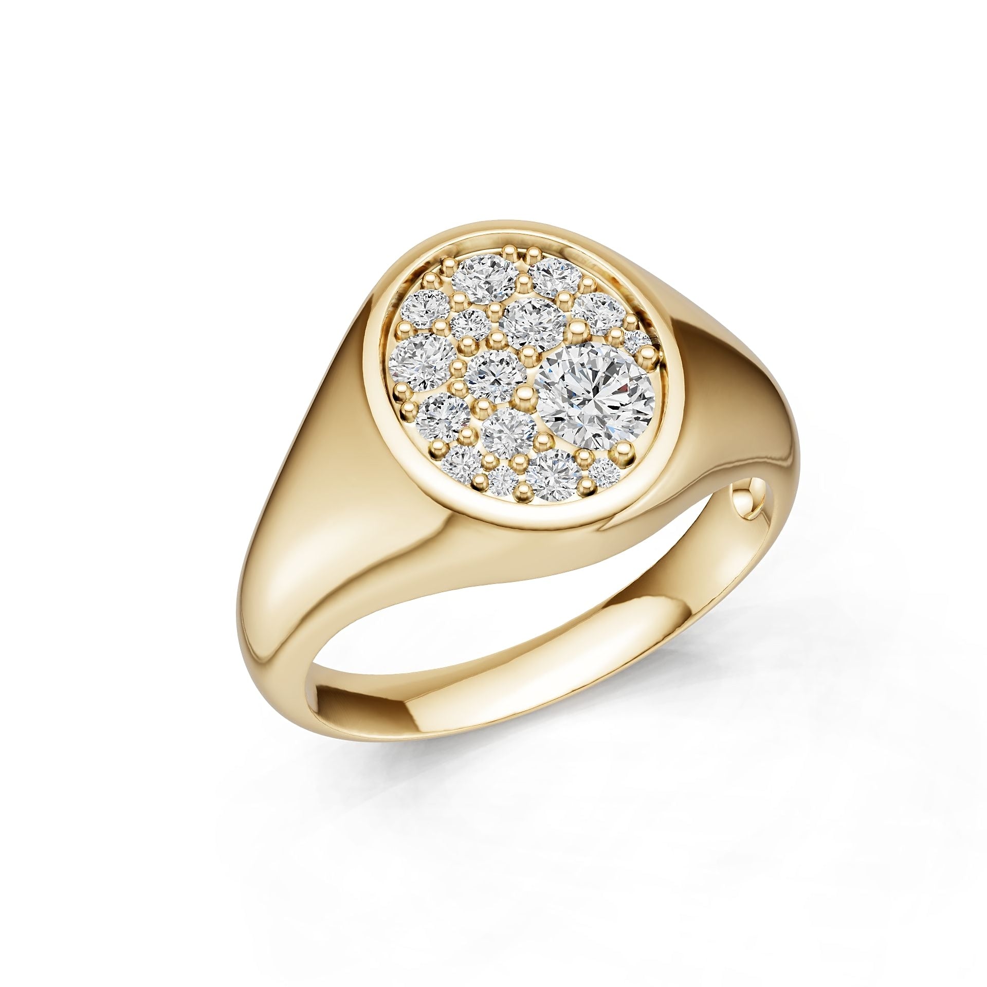 Platinum Semi Mount Ring Setting Round Ro 4x4mm Diamond Accent Syz Jewelry