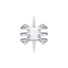 Sterling Silver Semi Mount Ring Setting Round RD 1.1mm DHJ