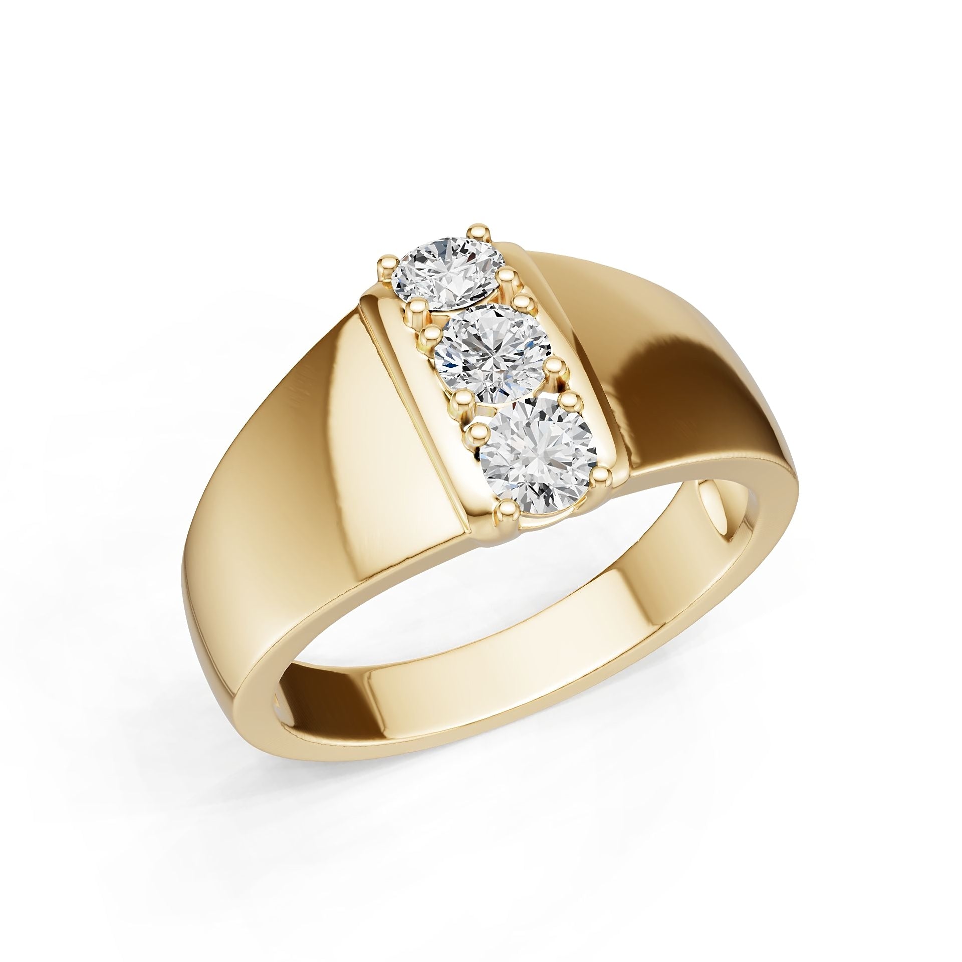 Sterling Silver Semi Mount Ring Setting Round Ro 4x4mm Syzjewelry