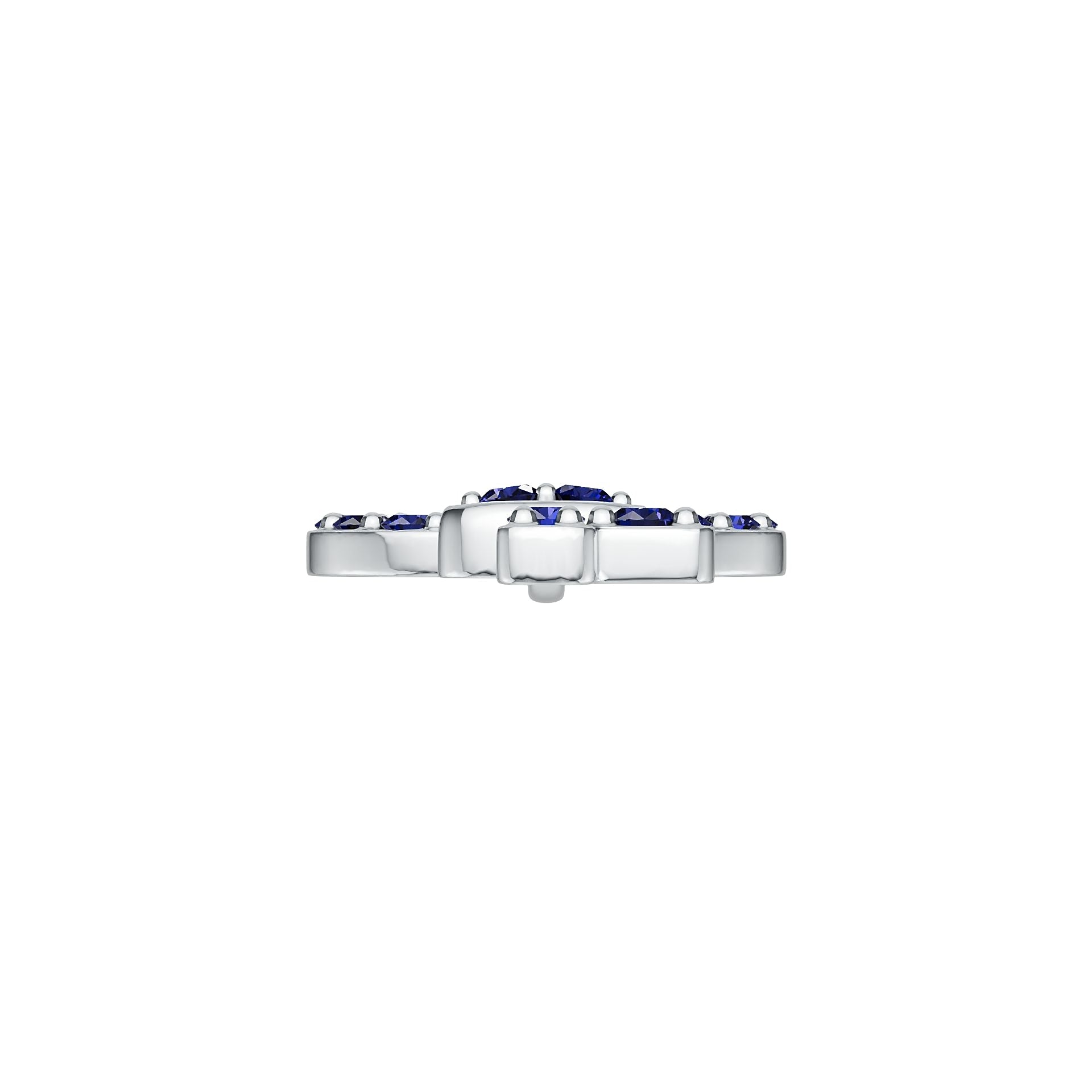 Sterling Silver Semi Mount Pendant Setting Round Rd DHJ