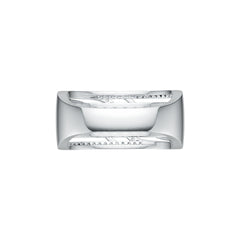 14K Gold Ring Multi-Row Layered with or Moissanite Diamond Accent DHJ