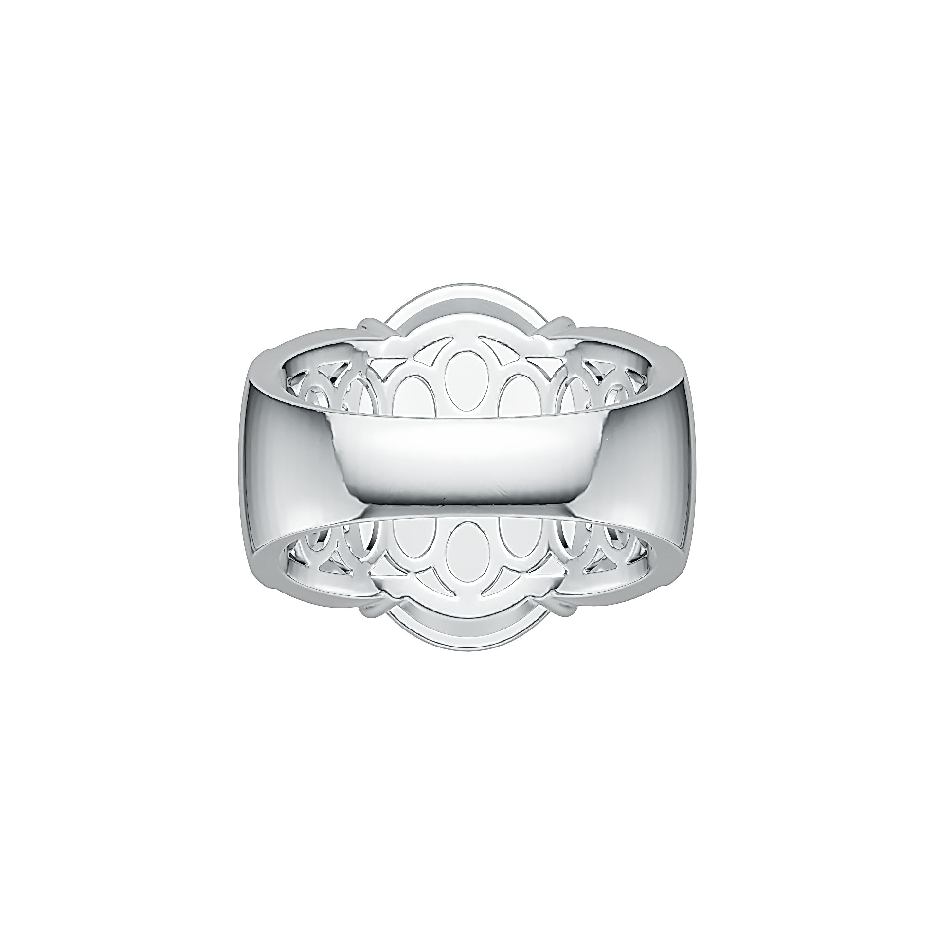Sterling Silver Semi Mount Ring Setting Oval OV 18X13mm Cabochon - Syzjewelry