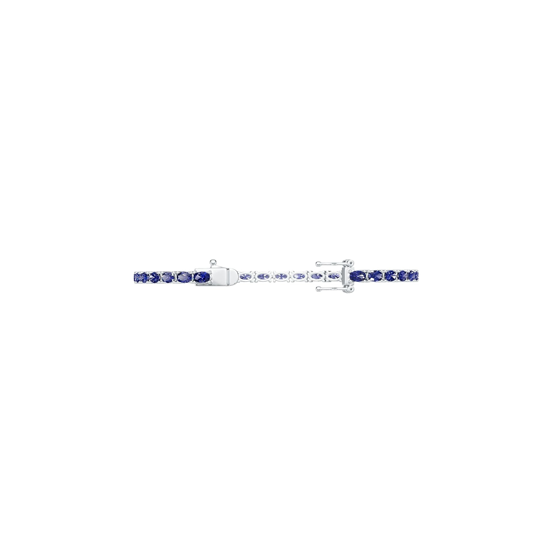 10K Gold Semi Mount Bracelet Setting Oval Ov Moissanite Accent Syzjewelry