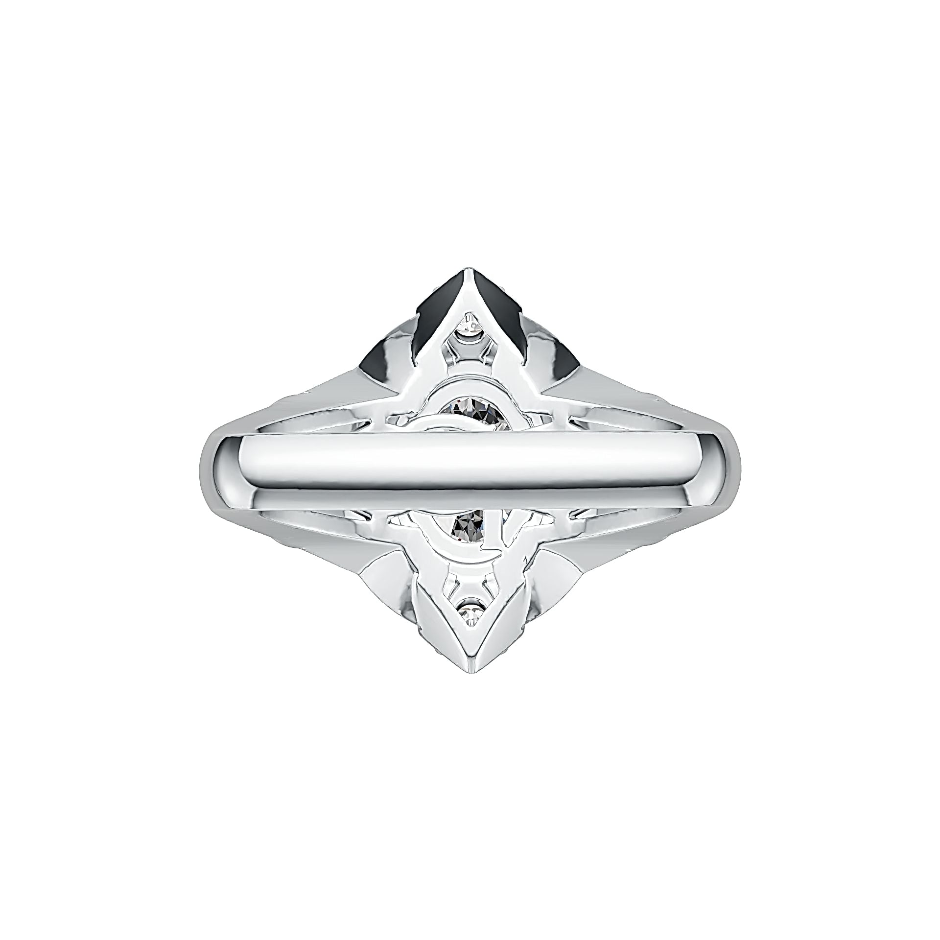 Sterling Silver Semi Mount Ring Setting Oval OV 8x6mm Syzjewelry