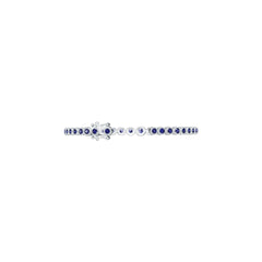Sterling Silver Semi Mount Bracelet Setting Round RD 3x3mm DHJ