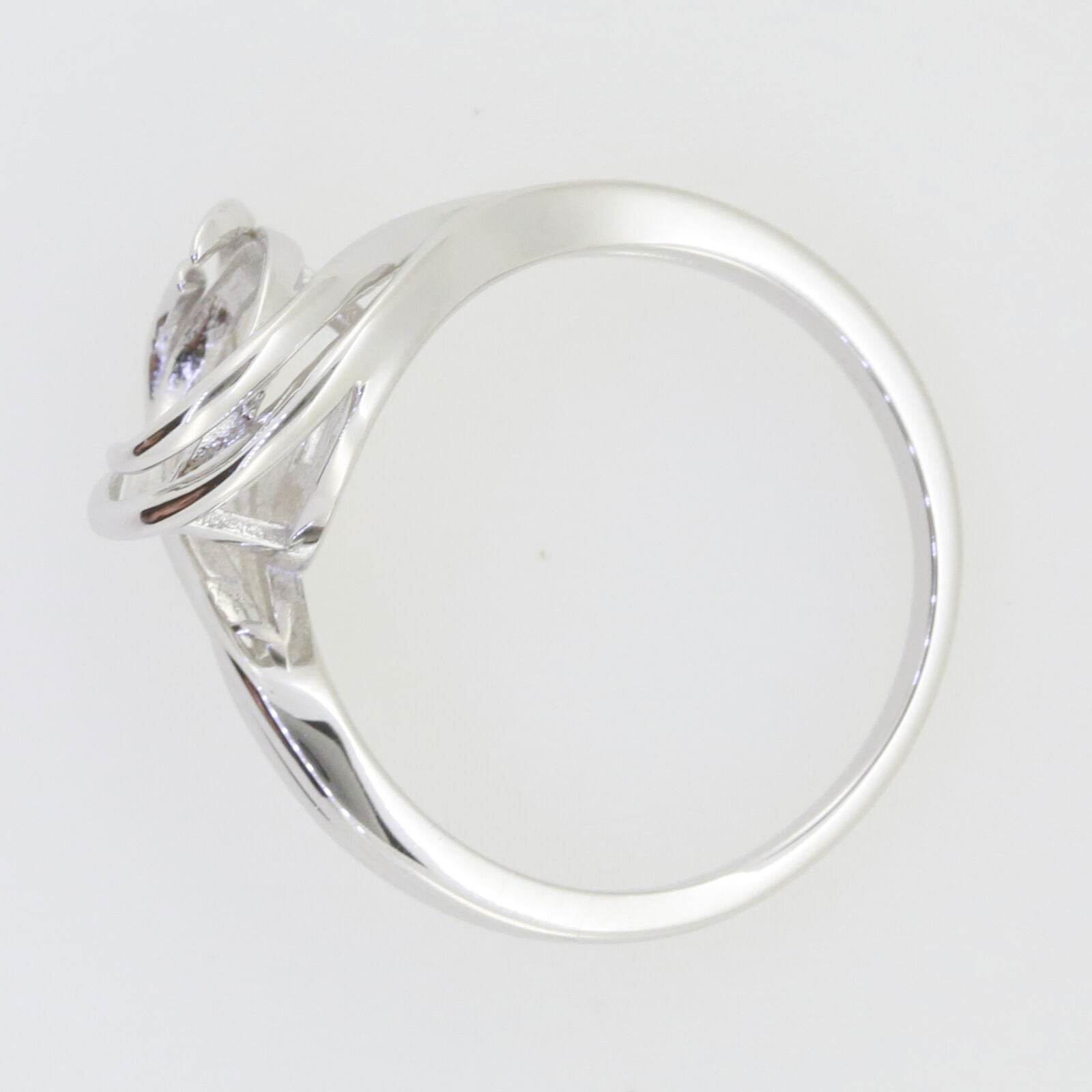 Platinum Semi Mount Ring Setting Oval OV 11x9mm Contemporary Syzjewelry