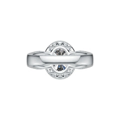 Sterling Silver Semi Mount Ring Setting Oval OV 10X8mm DHJ