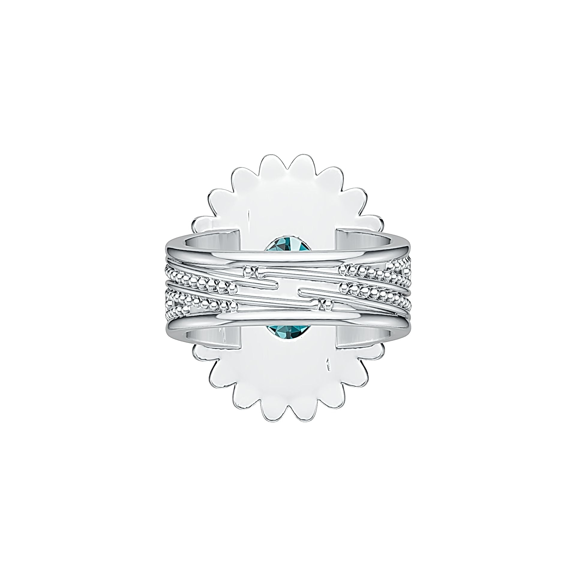 Platinum Semi Mount Ring Setting Oval OV 14X10mm DHJ