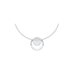 Sterling Silver Semi Mount Pendant Setting Round RD 7x7mm DHJ