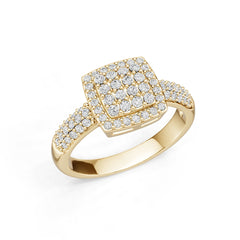 Sterling Silver Semi Mount Ring Setting Round Ro 6x6mm DHJ