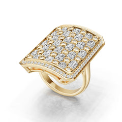 Platinum Semi Mount Ring Setting Oval Ov 5x3mm Diamond Accent Syz Jewelry