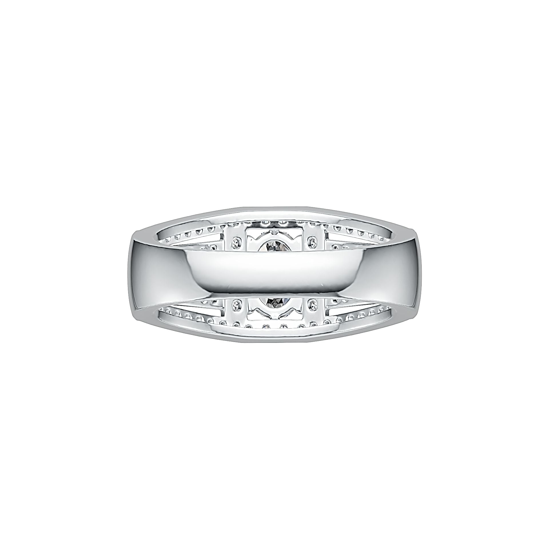 Sterling Silver Semi Mount Ring Setting Oval OV 7X5mm DHJ